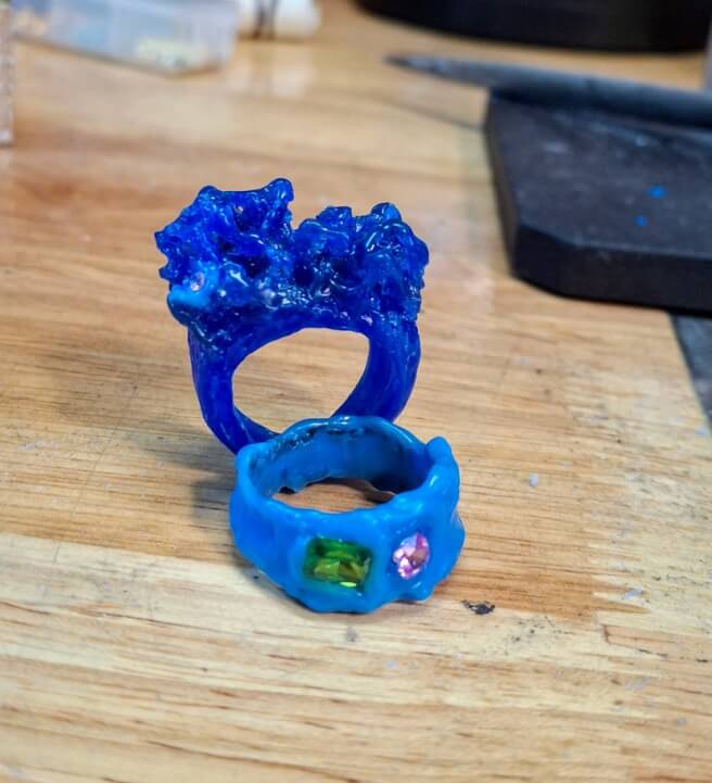 Photo from a jewellery Making class in Fitzroy