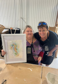 Rainbow Reef Seahorse Watercolour Painting Workshop