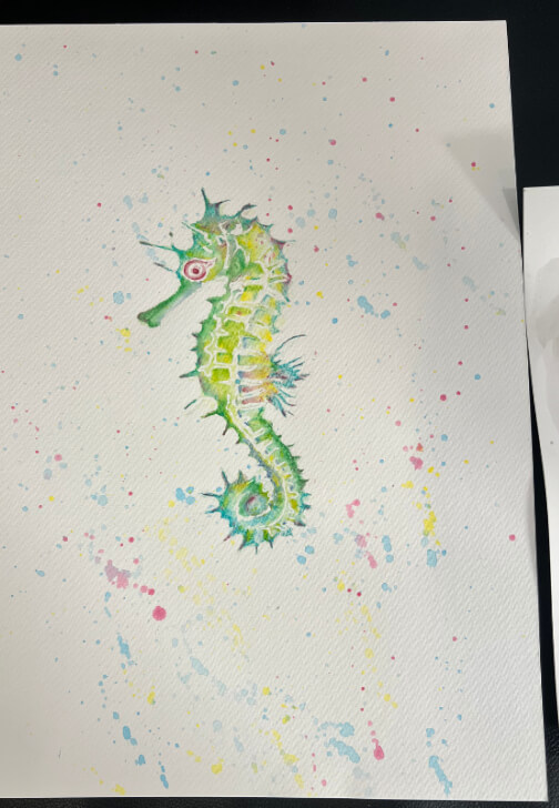 Painting class in Cardiff