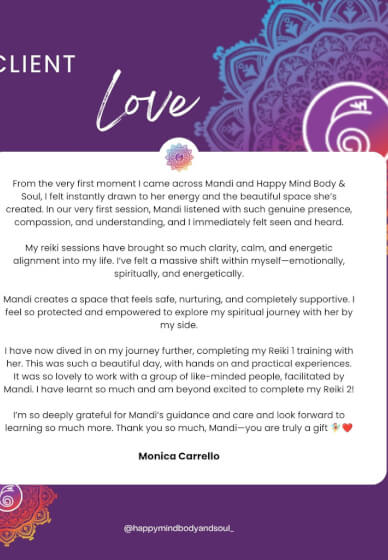 Reiki Master Advanced Two Day Course