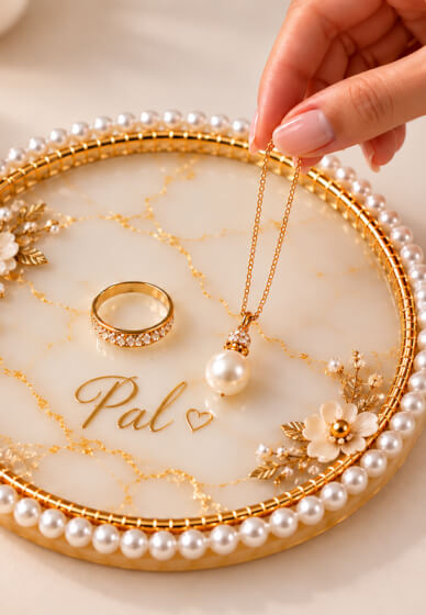 Resin Art Class: Personalised Resin Jewellery Holder