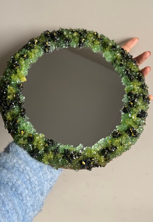 Resin Crystal Mirror Making Class for Beginners