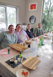 Resin Ocean Wave Cheeseboard Workshop