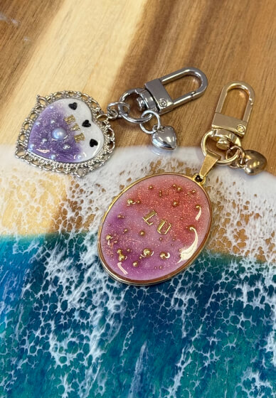 Resin Pendant Keychain Workshop