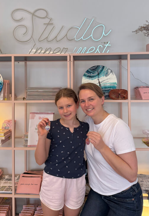 Jewellery Making class in Annandale with Muckylucky