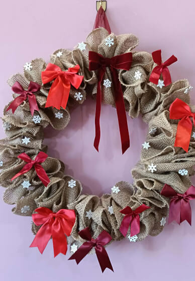 Rustic Christmas Wreath Workshop