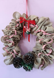 Rustic Christmas Wreath Workshop