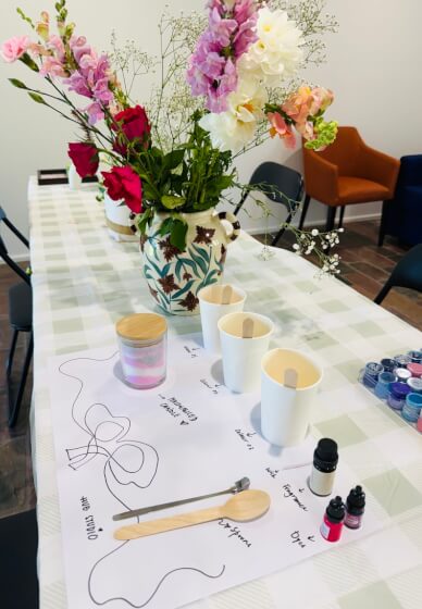 Sand Art Candle Workshop