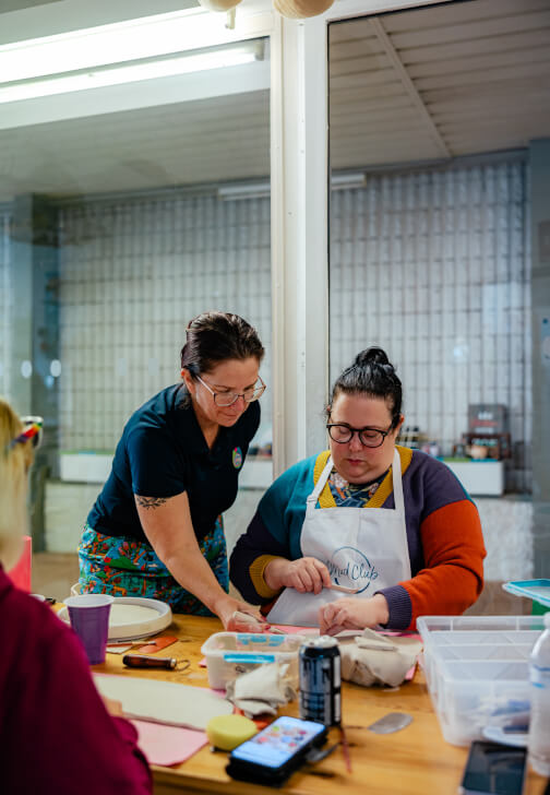 Pottery class in Cleveland, QLD