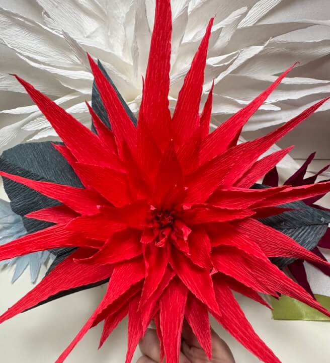 Sculptural Paper Star Workshop