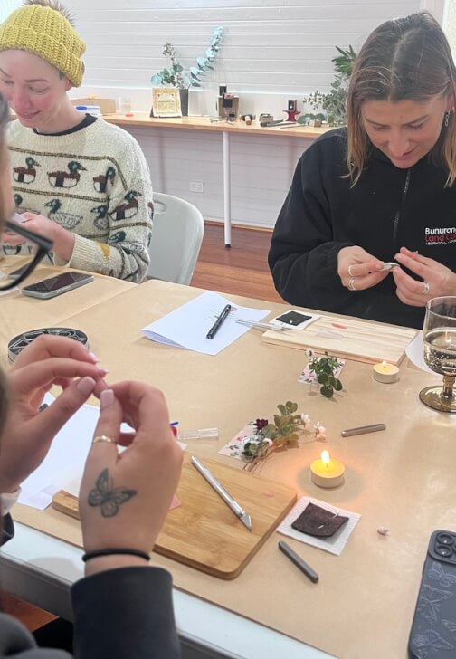 Photo from a jewellery Making class in Emerald