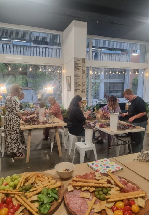 Floristry class in Brunswick