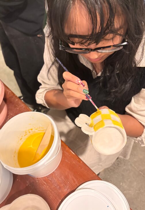 Pottery class in Brunswick with Yeonjae Choi