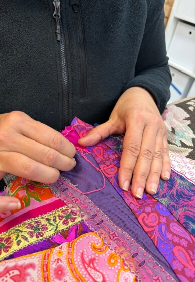 Slow Stitching Workshop: Patchwork Parlour