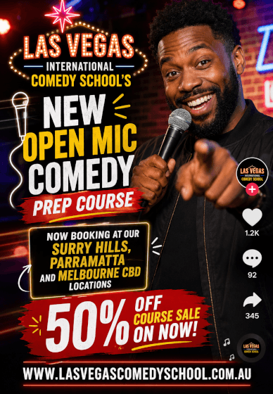 Stand Up Comedy Complete Industry Course Melbourne