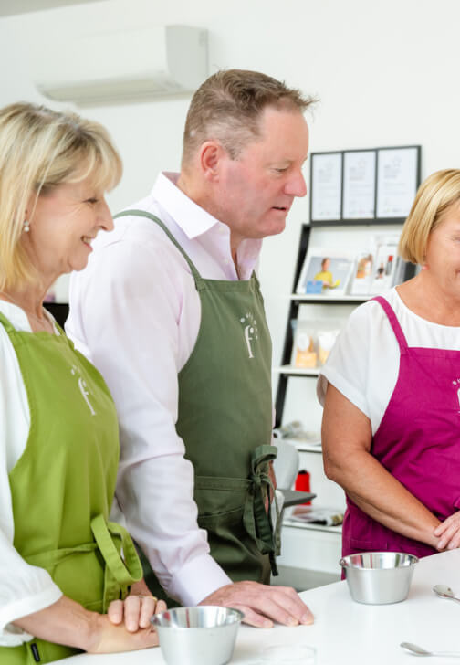Photo from a cooking class in Goolwa