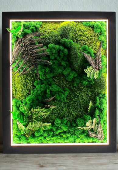 The Green Glow Up — Preserved Moss Art Workshop