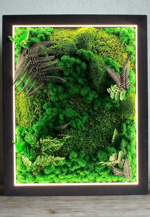 The Green Glow Up — Preserved Moss Art Workshop