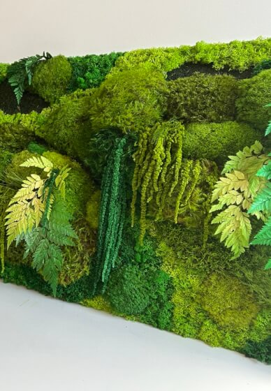The Green Glow Up — Preserved Moss Art Workshop