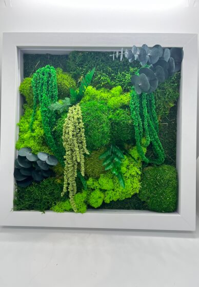 The Green Glow Up — Preserved Moss Art Workshop