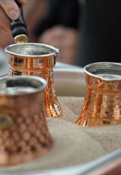 Turkish Coffee Making Workshop in Hot Sand - Sunshine Coast
