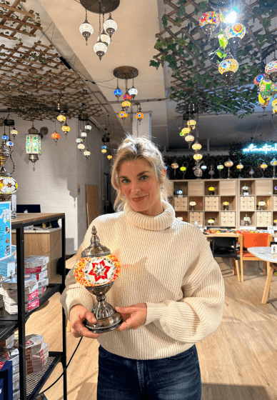 Turkish Mosaic Lamp Class in Armidale