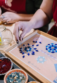 Turkish Mosaic Lamp Class in Armidale