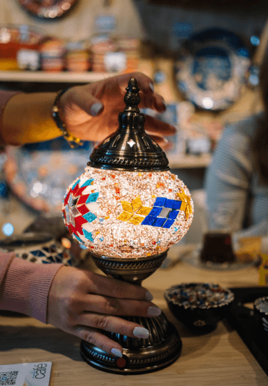 Turkish Mosaic Lamp Class in Armidale