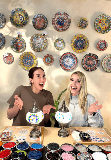 Turkish Mosaic Lamp Class in Armidale