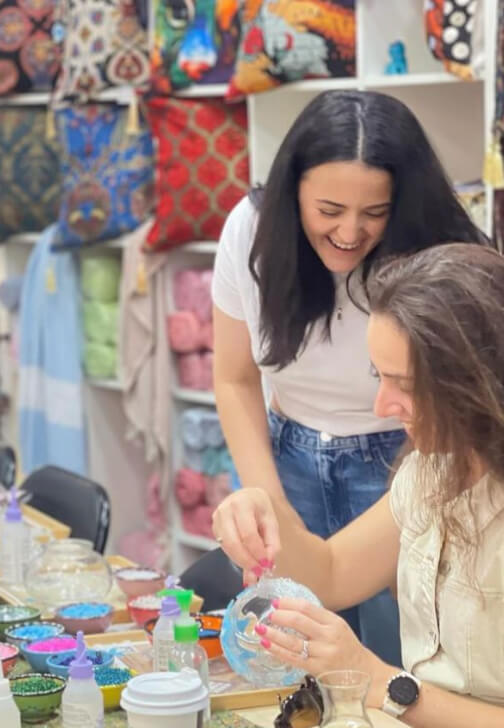 Glassblowing and Mosaic class in Miranda, NSW