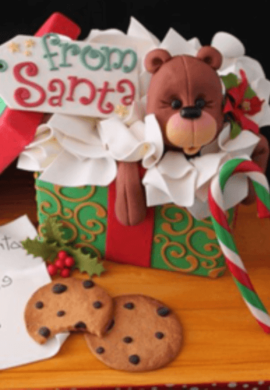 Unwrapped Present Cake Class