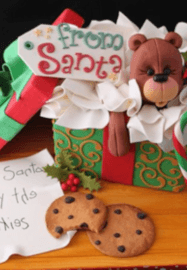 Unwrapped Present Cake Class