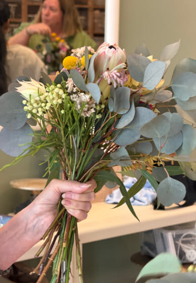 Vase Painting and Native Posy Workshop