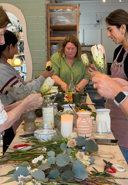 Pottery class in Crows Nest