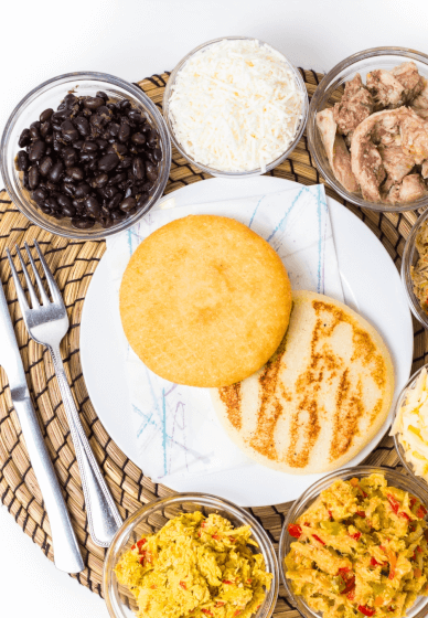 Venezuelan Arepas Cooking Class