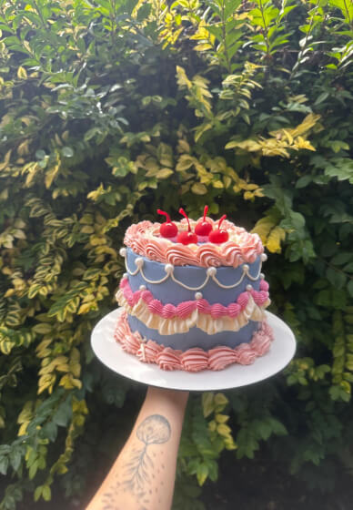 Vintage Cake Decorating Class