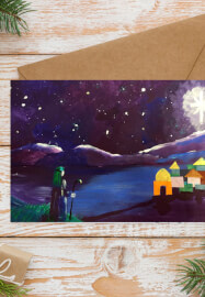 Watercolour Christmas Card Course