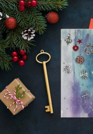 Watercolour Christmas Card Course