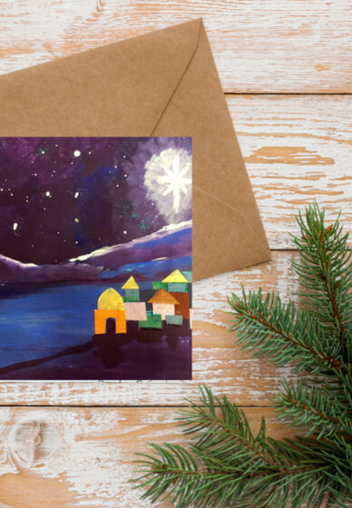 Watercolour Christmas Card Workshop