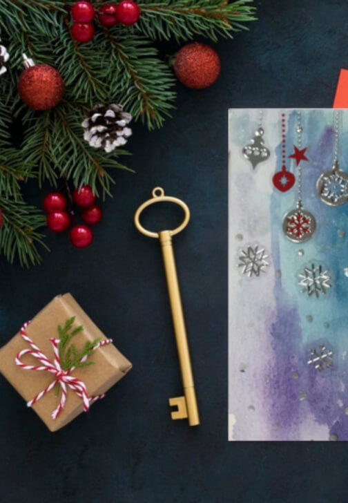 Watercolour Christmas Card Workshop