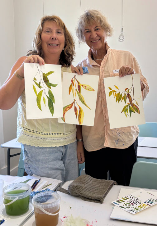 Watercolour Painting Workshop - Unbe-leaf-able