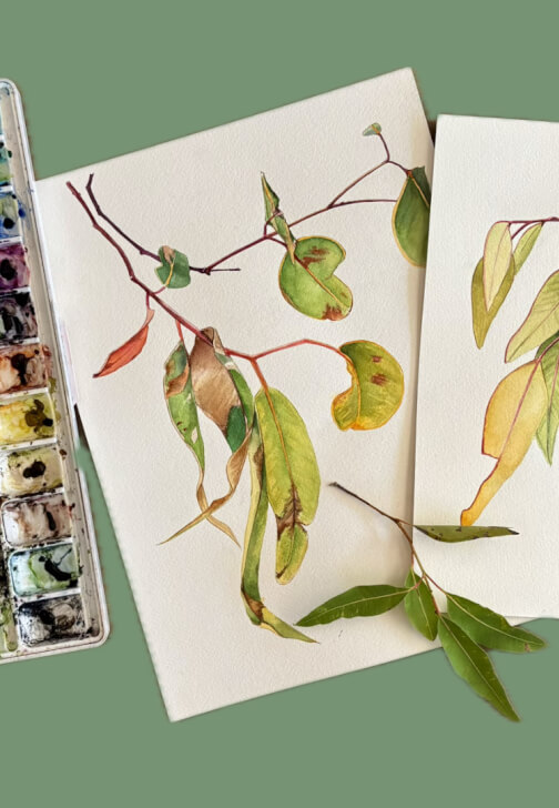 Painting class in Bayswater with Polla Posavec