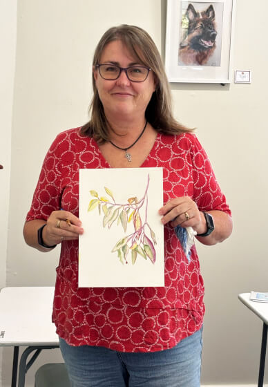 Watercolour Painting Workshop - Unbe-leaf-able