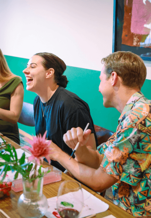 Painting class in Marrickville