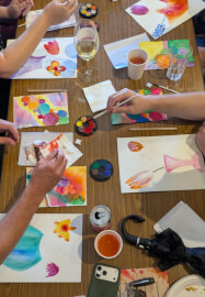 Watercolour Workshop for Corporate Events