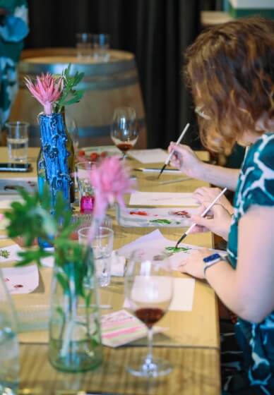 Watercolour Workshop for Corporate Events