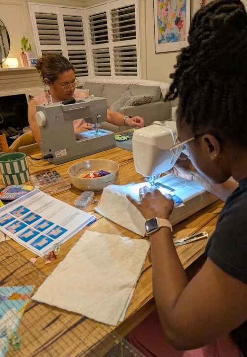 Photo from a textiles class in Oakleigh South