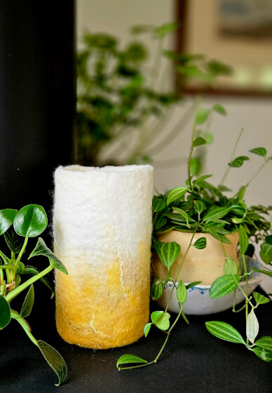 Wet Felted Lantern Workshop