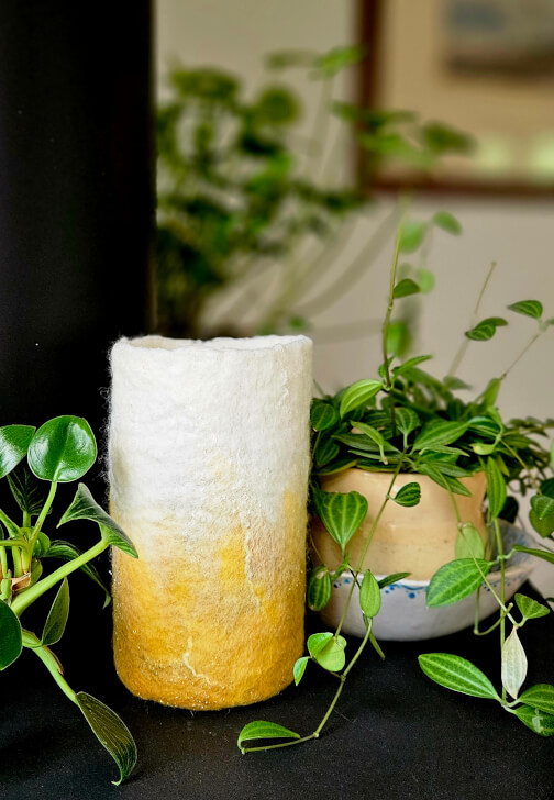 Wet Felted Lantern Workshop
