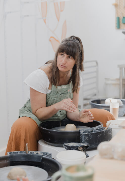 Pottery class in Morningside